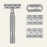 Rockwell Razors - Traditional Double-Edge Safety Razor 6C - White Chrome