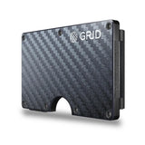 GRID Compact Minimalist RFID Blocking Wallet - Carbon Fiber