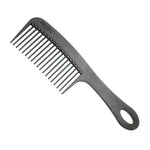 Chicago Comb - Model No. 8 - Carbon Fiber Detangling Comb