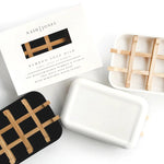 Nash & Jones Bamboo Soap Dish - Black