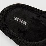 True Classic Plush House Slipper for Men - Black