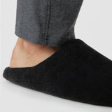 True Classic Plush House Slipper for Men - Black