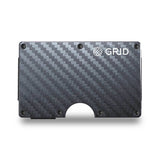 GRID Compact Minimalist RFID Blocking Wallet - Carbon Fiber