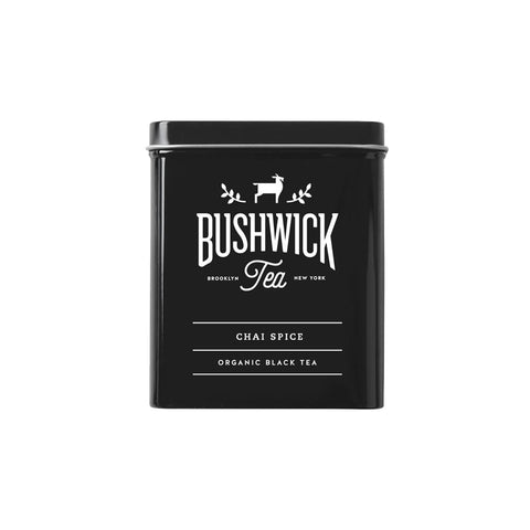 Bushwick Tea - Chai Spice Organic Black Tea - Tin of 10 Sachets