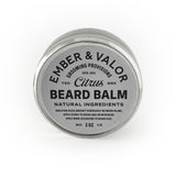 Ember & Valor Citrus Beard Balm 3 oz.