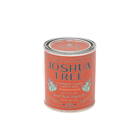 Good & Well Supply - Joshua Tree National Park Candle in a Half Pint Paint Can