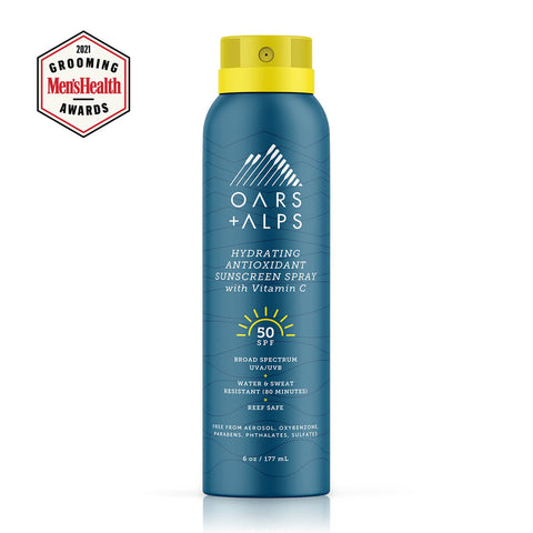 Oars + Alps Hydrating Antioxidant SPF 50 Sunscreen Spray 6 oz.