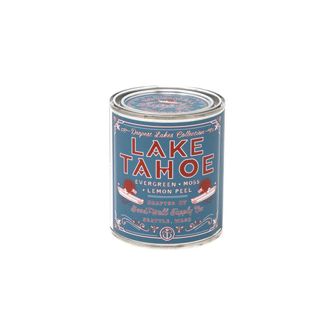 Good & Well Supply - Lake Tahoe Candle in a Paint Can in a Half Pint Paint Can