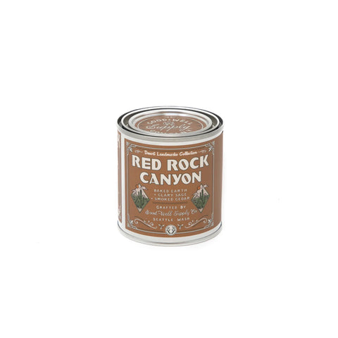 Good & Well Supply - Red Rock Canyon Candle in a Half Pint Paint Can